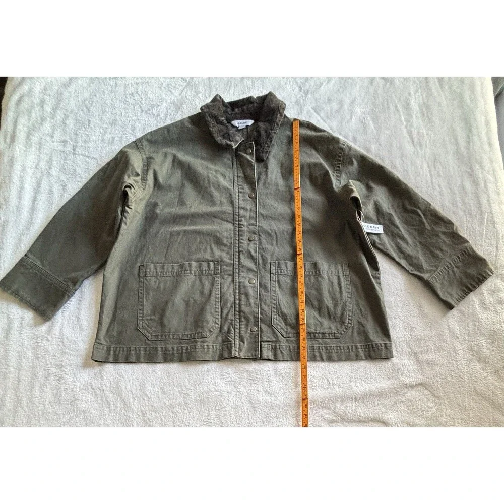 Old Navy Olive Green Utility Jacket